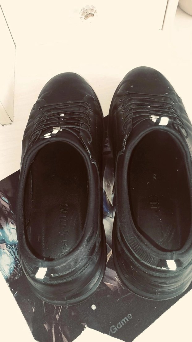 Erkek Siyah Street Wear Ayakkabı Bağcıkları - Görsel 5