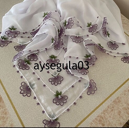 Beden beyaz Renk İğne oyası yazma