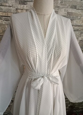 Tasarımcı Tasarım Şifon Kimono