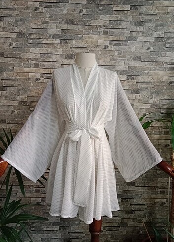 universal Beden çeşitli Renk Tasarım Şifon Kimono