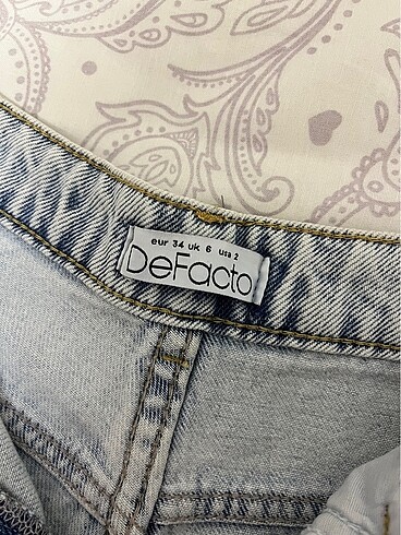 Defacto Defacto kot sort