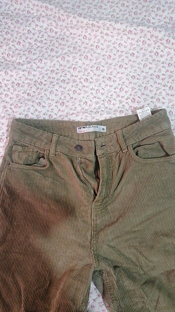 s Beden haki Renk Koton mom jeans