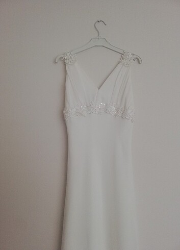 s Beden beyaz Renk Beyaz elbise 