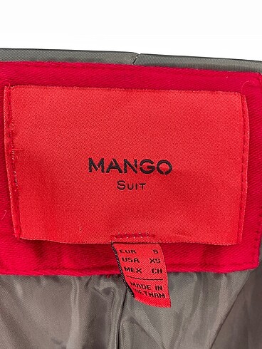 s Beden kırmızı Renk Mango Kaban %70 İndirimli.