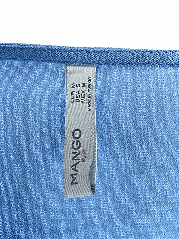 m Beden mavi Renk Mango Bluz %70 İndirimli.