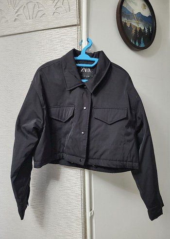 zara crop mont