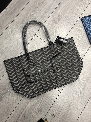 Beden siyah Renk Goyard bayan çanta