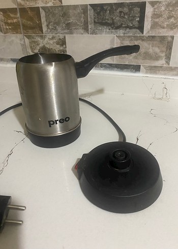 Gri Preo Elektrikli Kahve Cezvesi - Görsel 2