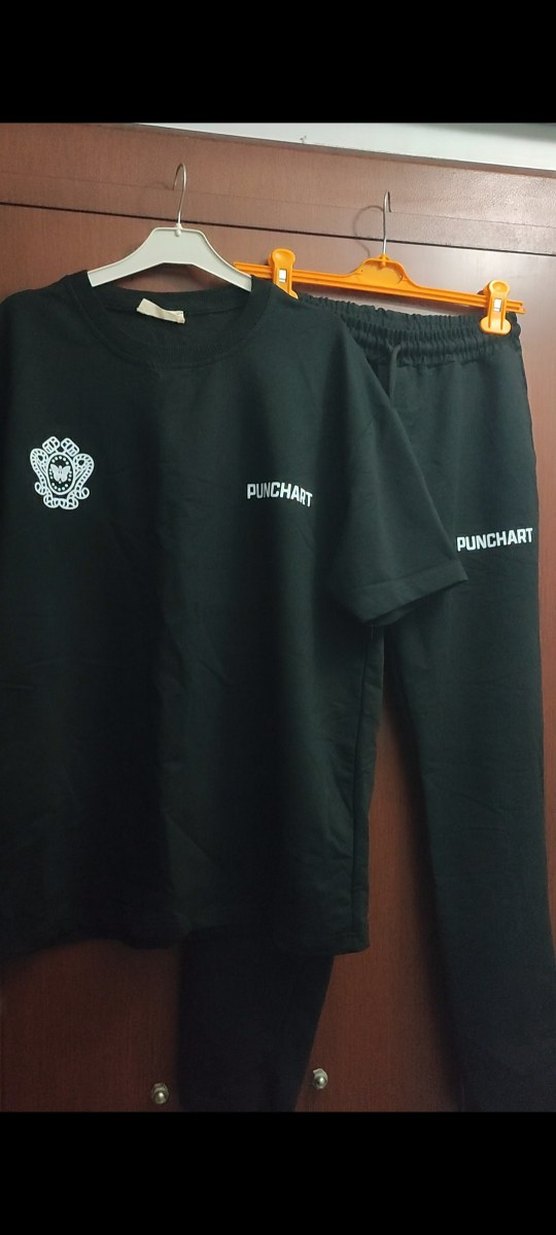 PUNCHART SİYAH ERKEK EŞOFMAN TAKIMI - Görsel 3