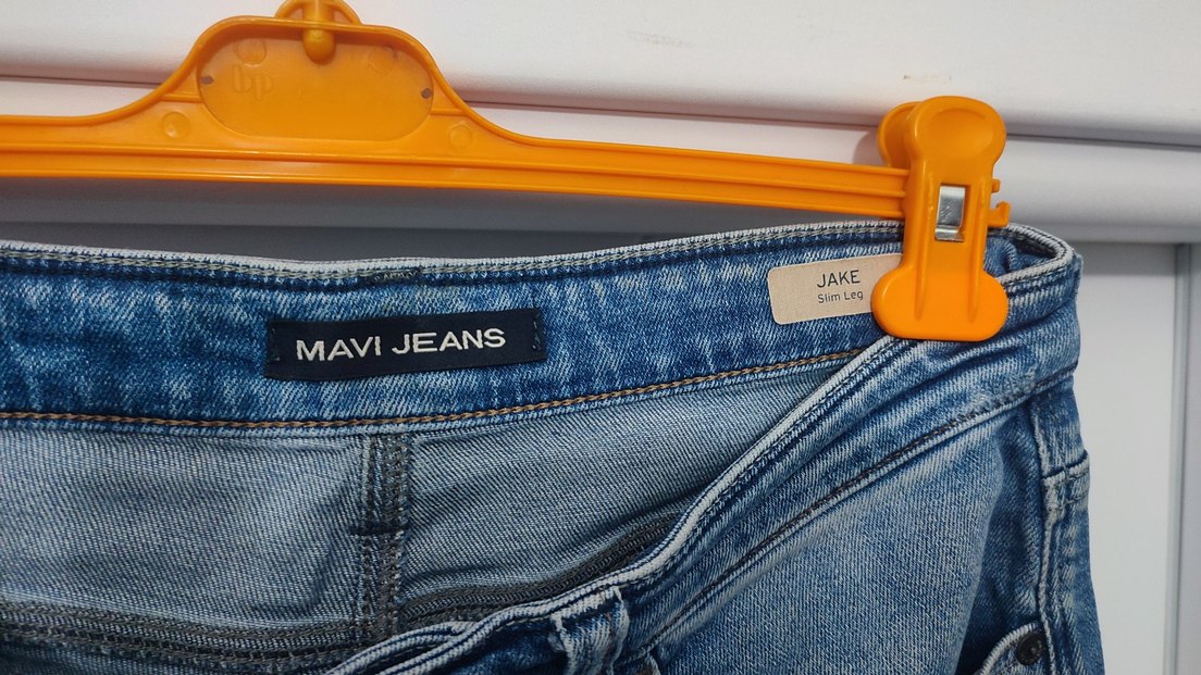 Mavi Jake Slim Leg Yırtıklı Kot Pantolon - Görsel 3