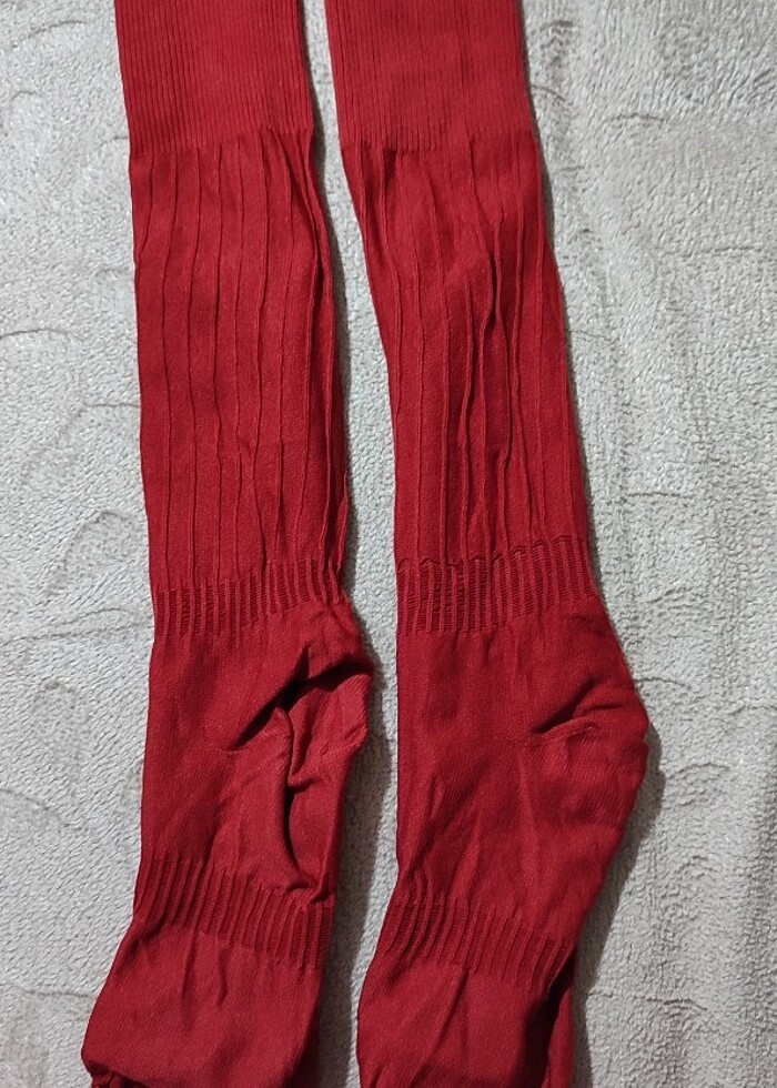 Kırmızı Futbol Çorabı - Görsel 4