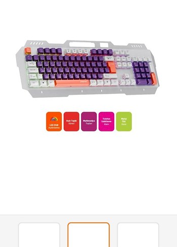 Polosmart klavye pgm36 Ürün Sıfır Kapalı kutu - Görsel 2