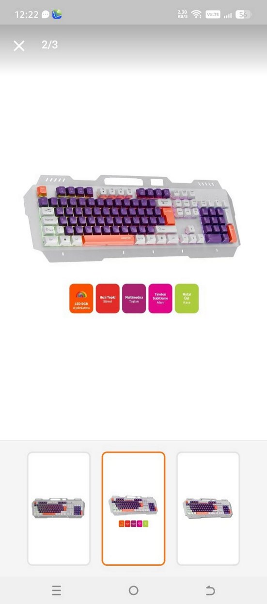 Polosmart klavye pgm36 Ürün Sıfır Kapalı kutu - Görsel 2