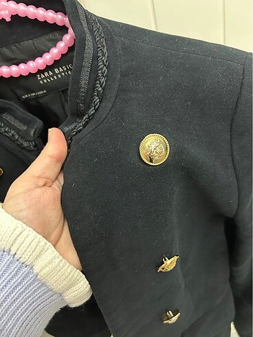 s Beden siyah Renk Zara vintage ceket