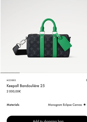 Louis Vuitton ERKEK ÇANTA LV