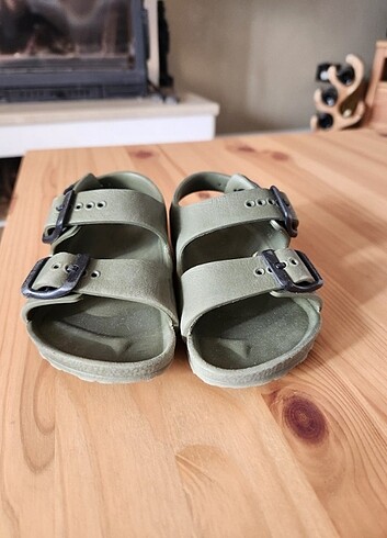 24 Beden Birkenstock haki milano eva sandalet