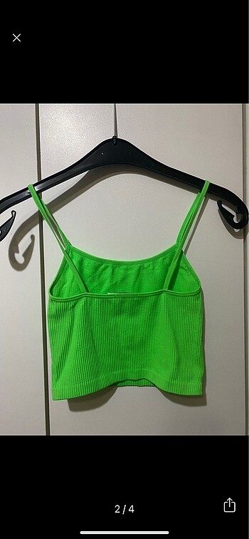 Stradivarius Askılı crop