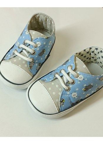 Şirin Baskılı Erkek Bebek Converse