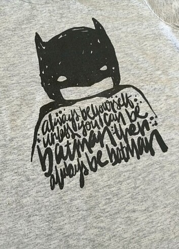 Koton Batman Baskılı Erkek Çocuk T-Shirt