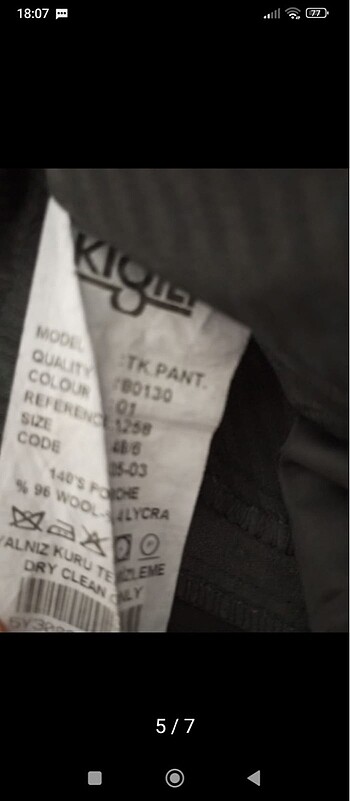 48 Beden siyah Renk Kiğılı Erkek Takım Elbise