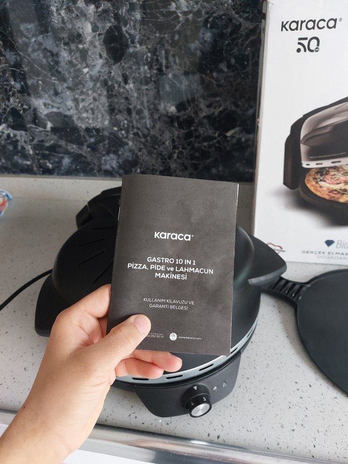 Karaca Gastro 10 in 1 Pizza Pide Lahmacun Makinesi - Görsel 5