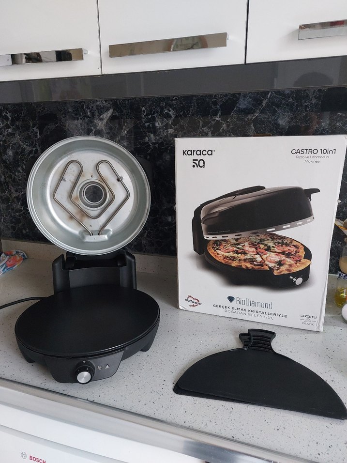 Karaca Gastro 10 in 1 Pizza Pide Lahmacun Makinesi - Görsel 2