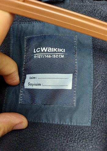 11-12 Yaş Beden mavi Renk çocuk mont 11 12 yaş