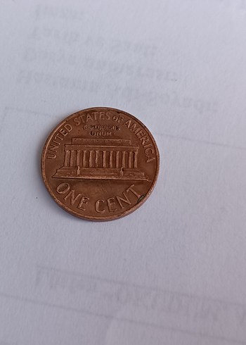  9 ADET ABRAHAM Circulated 1970 Lincoln Memorial Small Centsn