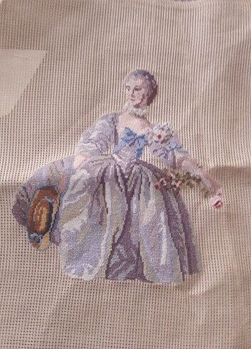 Petit point goblen Atölye den Almanya 