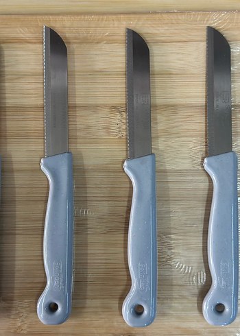 Solingen Gri Saplı 6'lı Mutfak Bıçağı Seti - Görsel 2