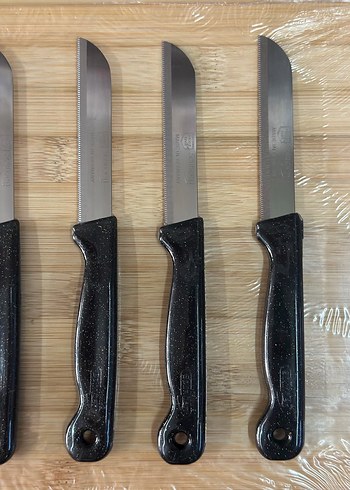 Solingen Siyah Saplı 6 Parça Meyve Bıçağı Seti - Görsel 2