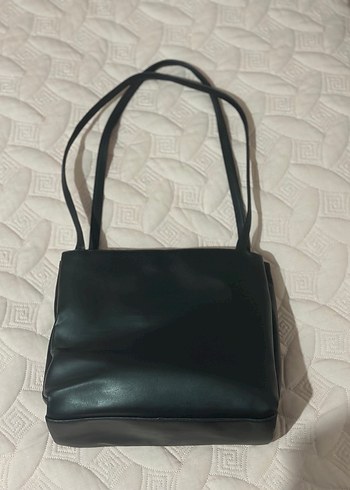 Prada Siyah Deri Fermuarlı Kadın Çanta - Görsel 2