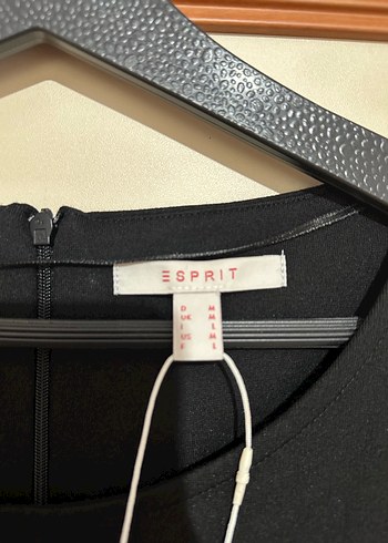 Esprit Siyah Uzun Kadın Elbise, Dar Kesim, - Görsel 2