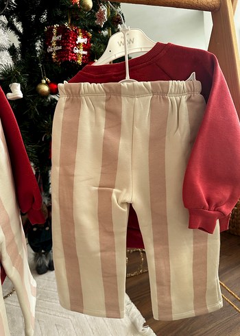 Kız Çocuk Kırmızı Kiraz Baskılı Sweatshirt - Görsel 3