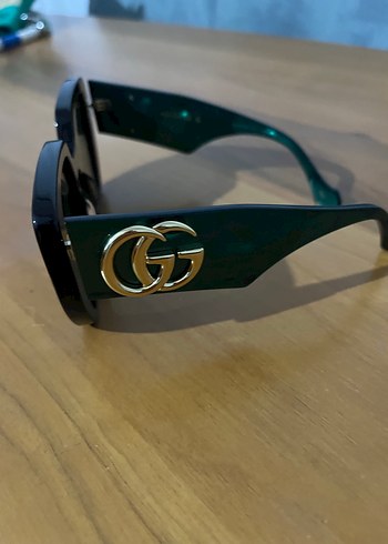 Orijinal Gucci Siyah Gotik Kadın Güneş Gözlüğü - Görsel 2