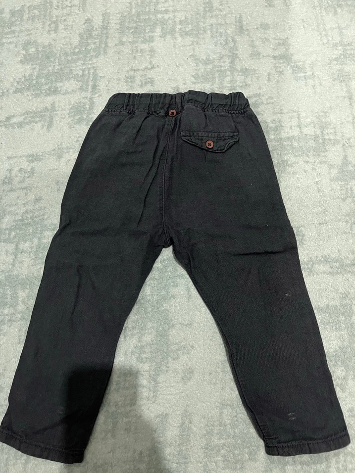 Gri Erkek Çocuk Denim Pantolon - Görsel 2
