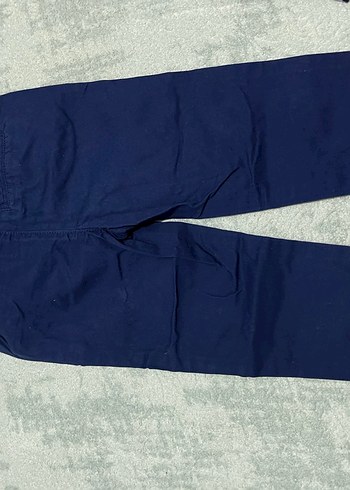 Erkek Çocuk Kemerli Lacivert Kot Pantolon - Görsel 2