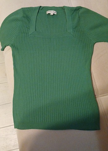 m Beden çeşitli Renk Yeşil Kadın Triko bluz S M