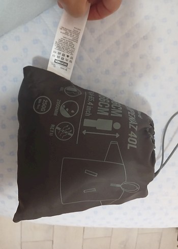 Gri Midi Fermuarlı Gevşek Kesim Yağmurluk - Görsel 7