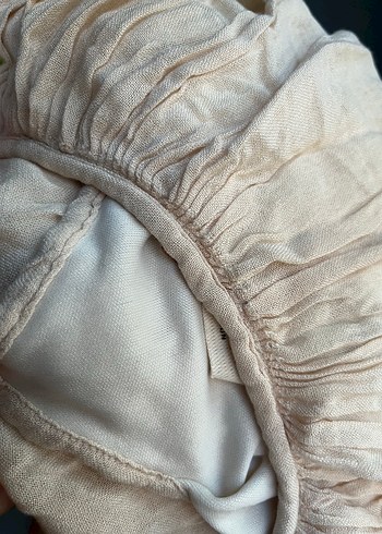 Bej Askılı Bohem Uzun Elbise - Görsel 5