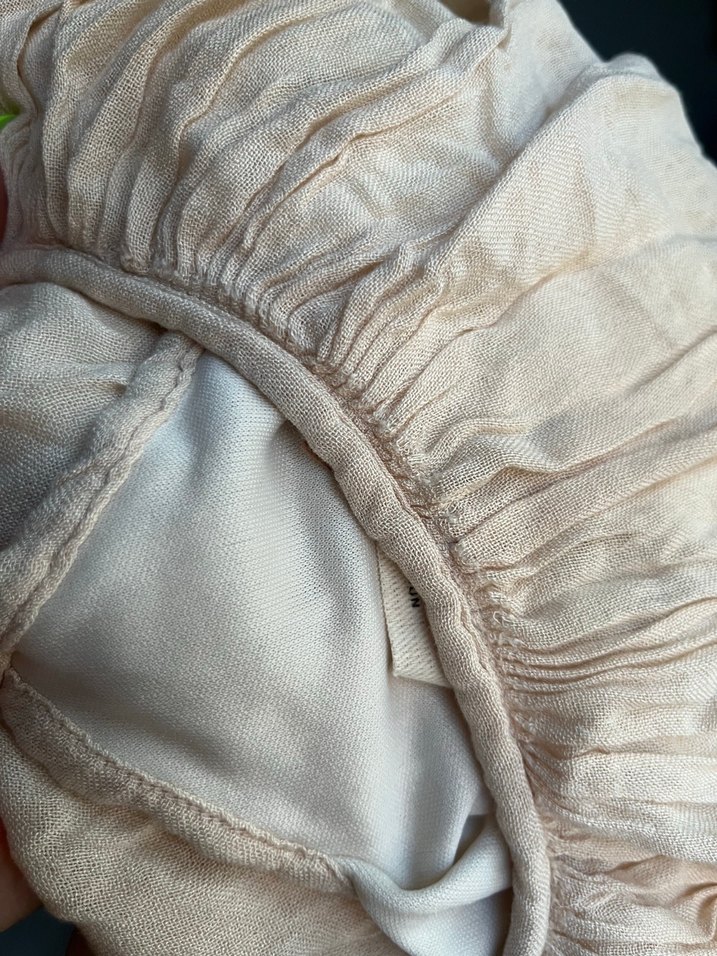 Bej Askılı Bohem Uzun Elbise - Görsel 5