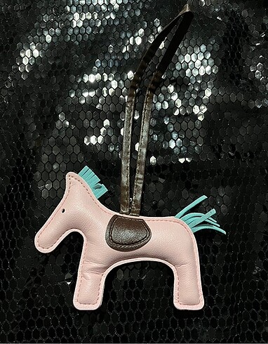 Pinko Pink Horse Çanta Charmı Süsü