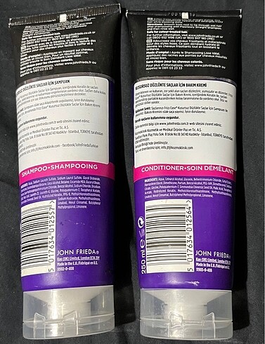 Diğer John Frieda Şampuan&Saç Kremi