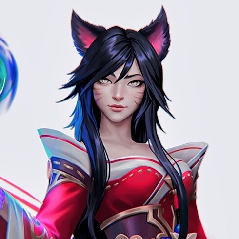 Ahri lens + kostüm