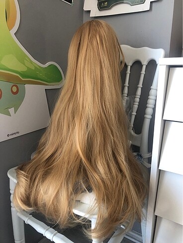 Cosplay peruk doğal