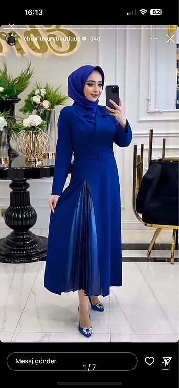 Ebrarluxury sayfasında satın aldım