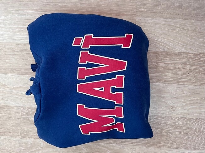 m Beden Mavi Sweatshirt