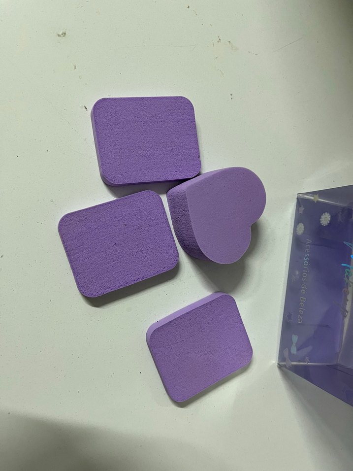 Pastel Mor Makyaj Süngerleri Seti - Görsel 2