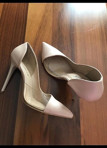 İç dış deri stiletto (italyan abiye)