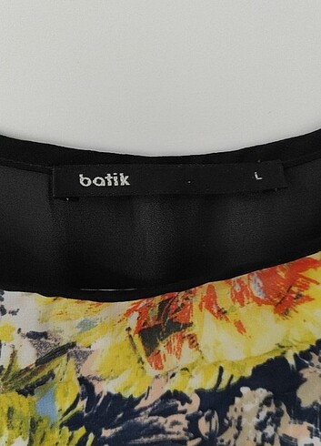 Batik Batik Kadın Çiçekli Elbise